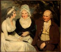Sir Henry Raeburn - John Johnstone Betty Johnstone and Miss Wedderburn